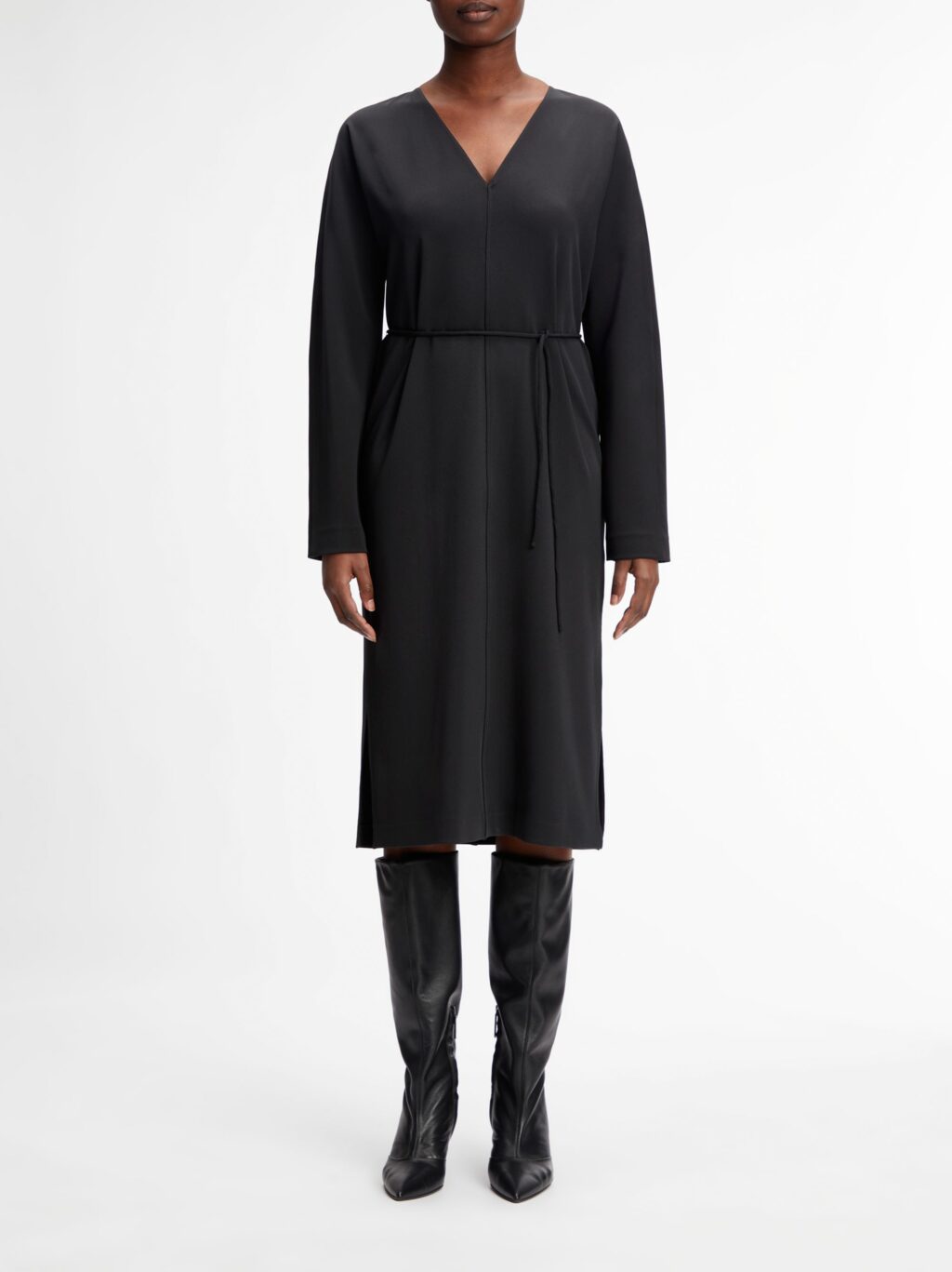 Calvin Klein Structure Twill Kjole